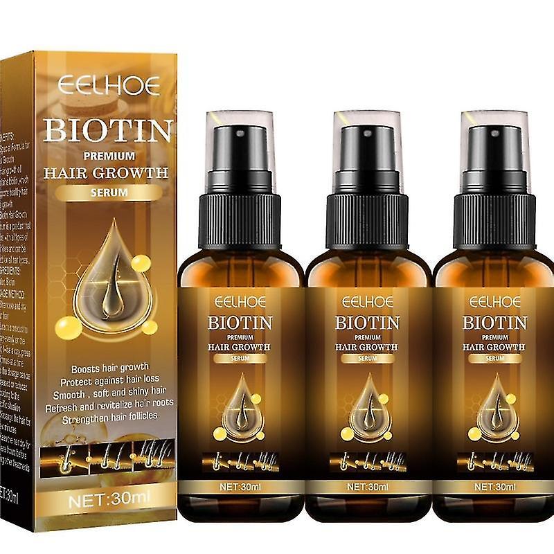 Boris 3x Hair Growth Spray Castor Oil Hair Grow Hair Essential Oil Treatment Preventing Hair Loss Spray Hair-restorer