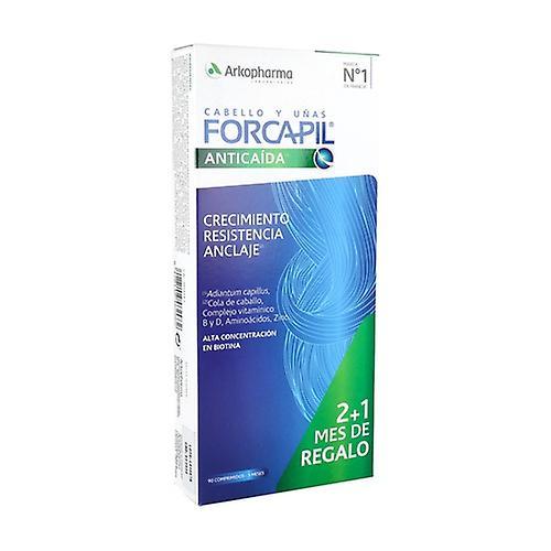 Arkopharma Forcapil Anti-Hair Loss Pack 2 + 1 90 capsules