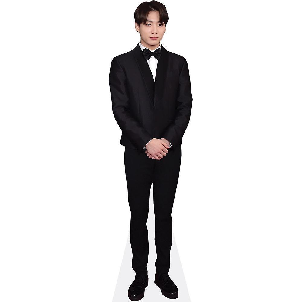 Celebrity Cutouts Jungkook (Bow Tie) Cardboard Cutout (lifesize OR mini size). Standee. Stand Up. Life Size Cutout