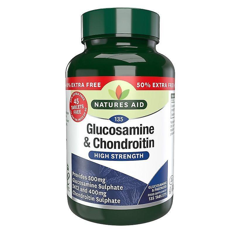 Natures Aid Nature's Aid Glucosamine & Chondroitin Tablets 135 (18026)