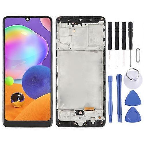 Repair Parts OLED LCD Screen for Samsung Galaxy A31 SM-A315 (6.33 inch) With Digitizer Full Assembly with Frame