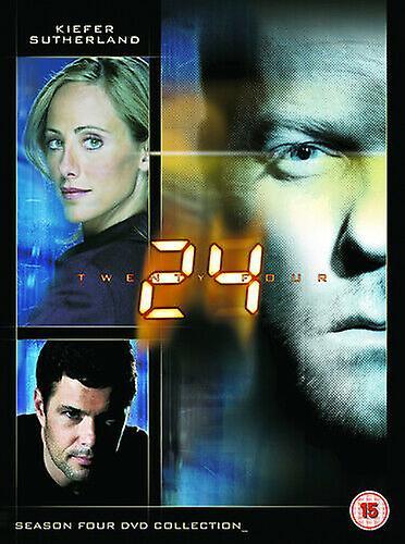 24 Season 4 DVD (2005) Kevin Hooks Cassar (DIR) cert 15 7 discs NEW - Region 2