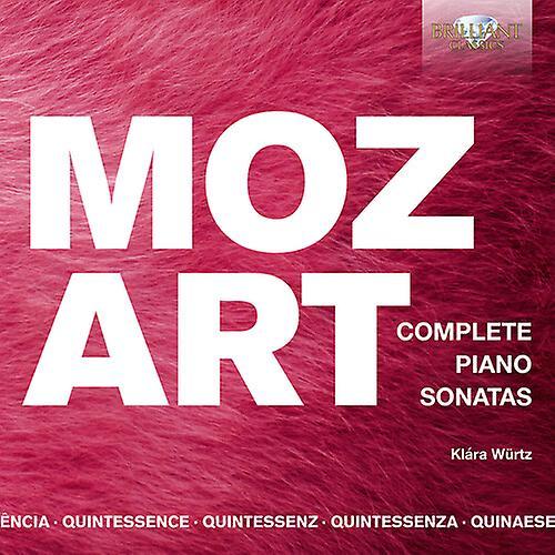 Brilliant Classics Mozart / Wurtz - Complete Piano Sonatas  [COMPACT DISCS] Boxed Set USA import