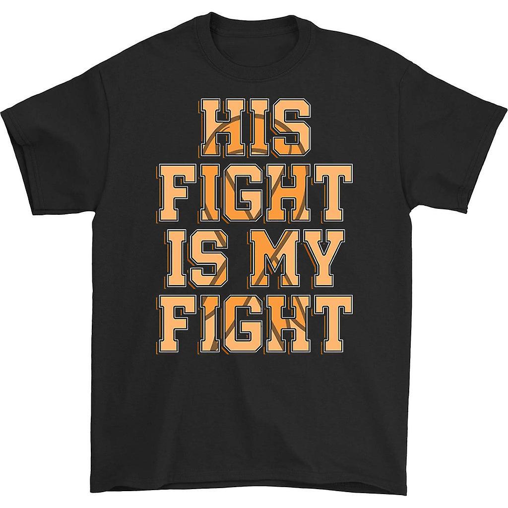 HISHARK His fight is my fight 67 t-shirt black L