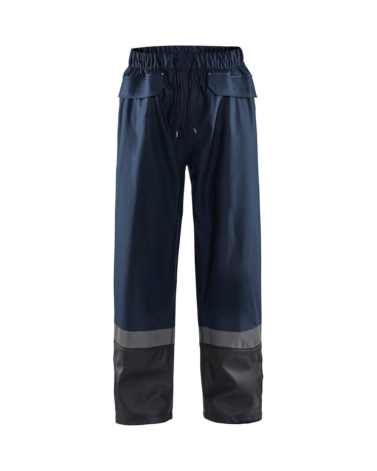 Blaklader 1322 waterproof rain trousers - mens (13222003) Dark navy/black Xl