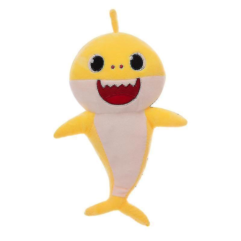 Baron 7.87 In Children's Plush Baby Shark Toy Plush Shark Toy Best Gift For Boys And Girls (yellow)