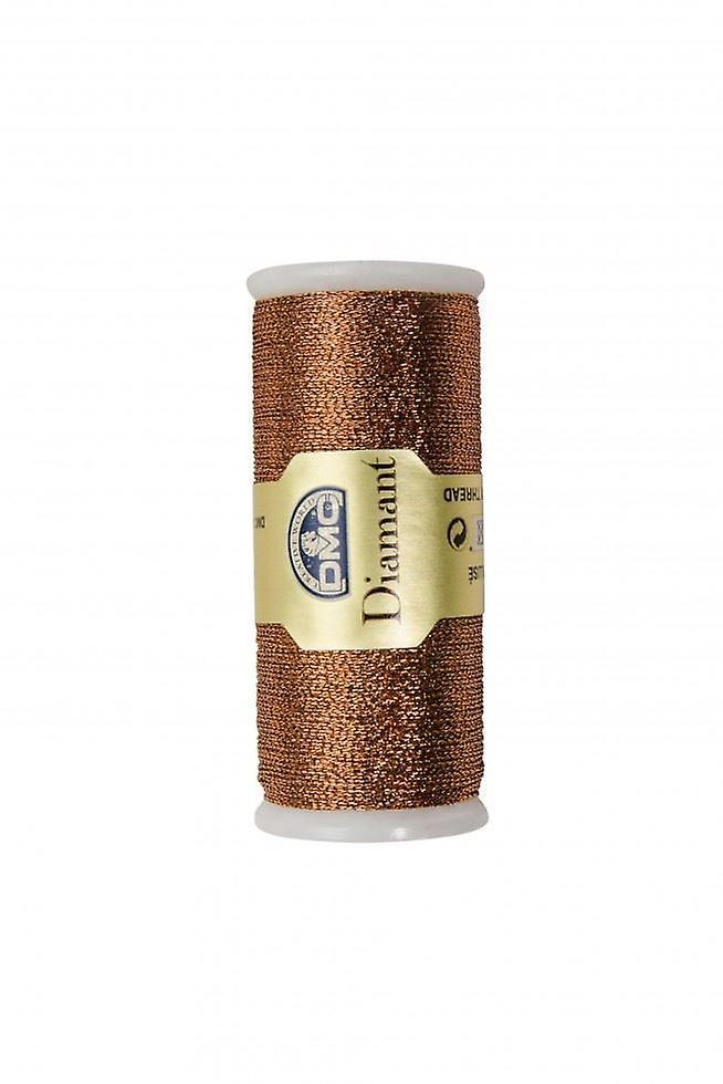 DMC Diamant Metallic Embroidery Thread D301 Copper - 35 Metres - each