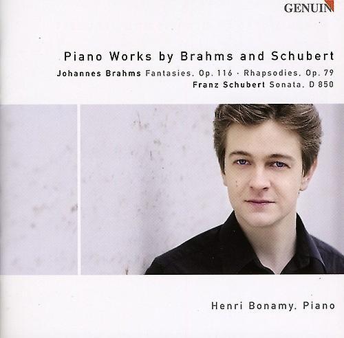 Genuin Henri Bonamy - Piano Works By Brahms & Schubert  [COMPACT DISCS] USA import