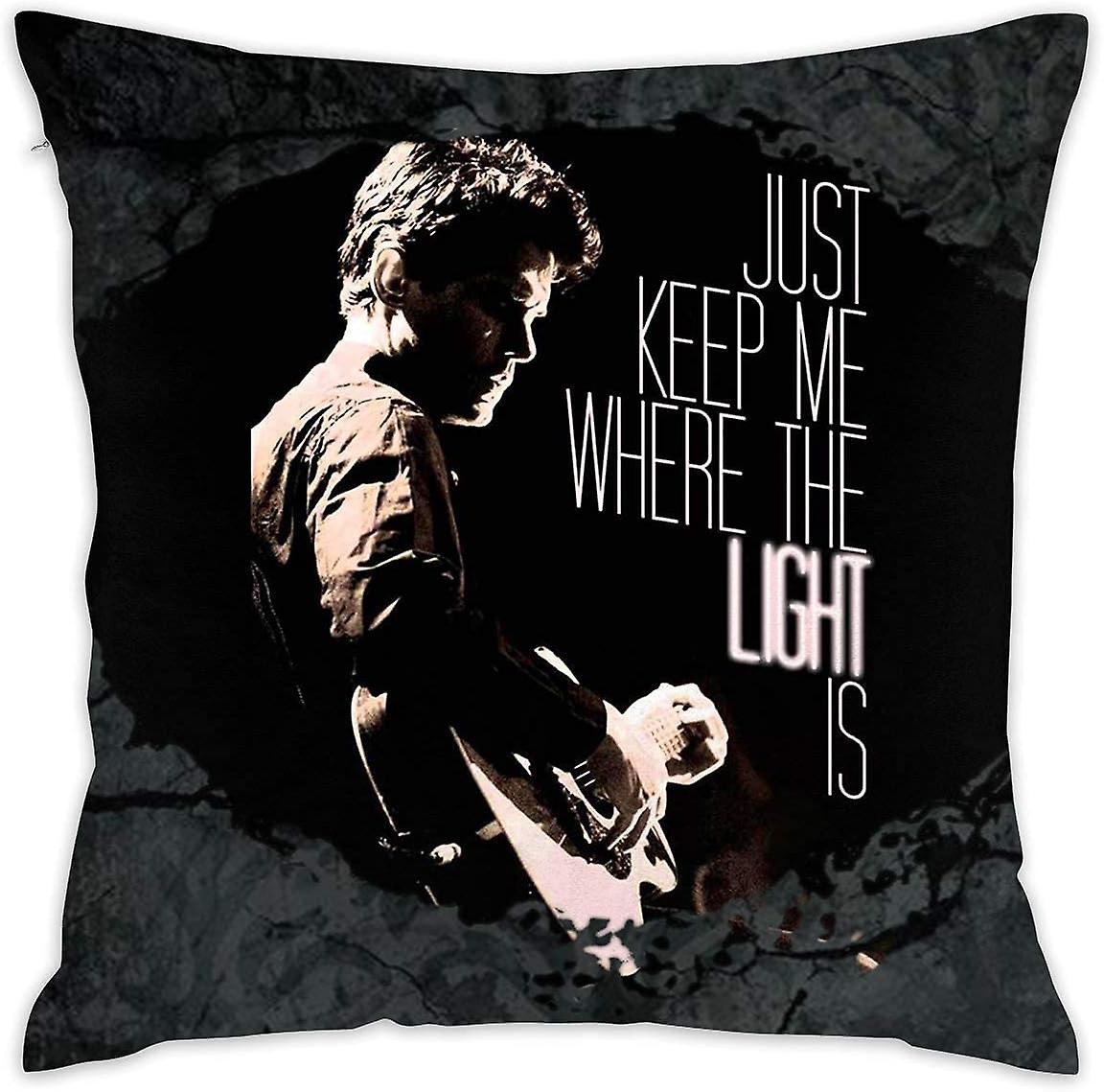 Kerota John Mayer Square Throw Pillow Cases Cushion Covers 18"x18" 45X45CM