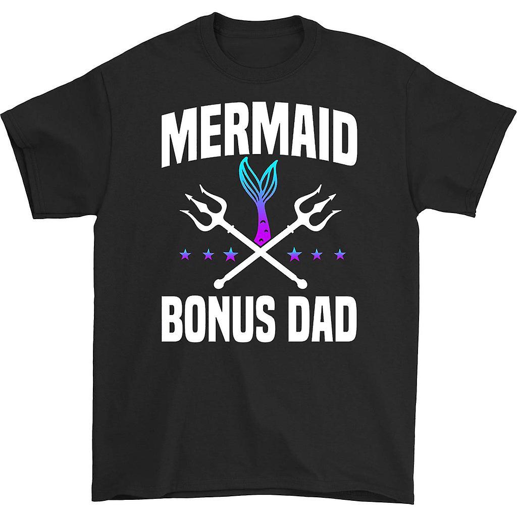 HISHARK Mermaid bonus dad t-shirt Black M