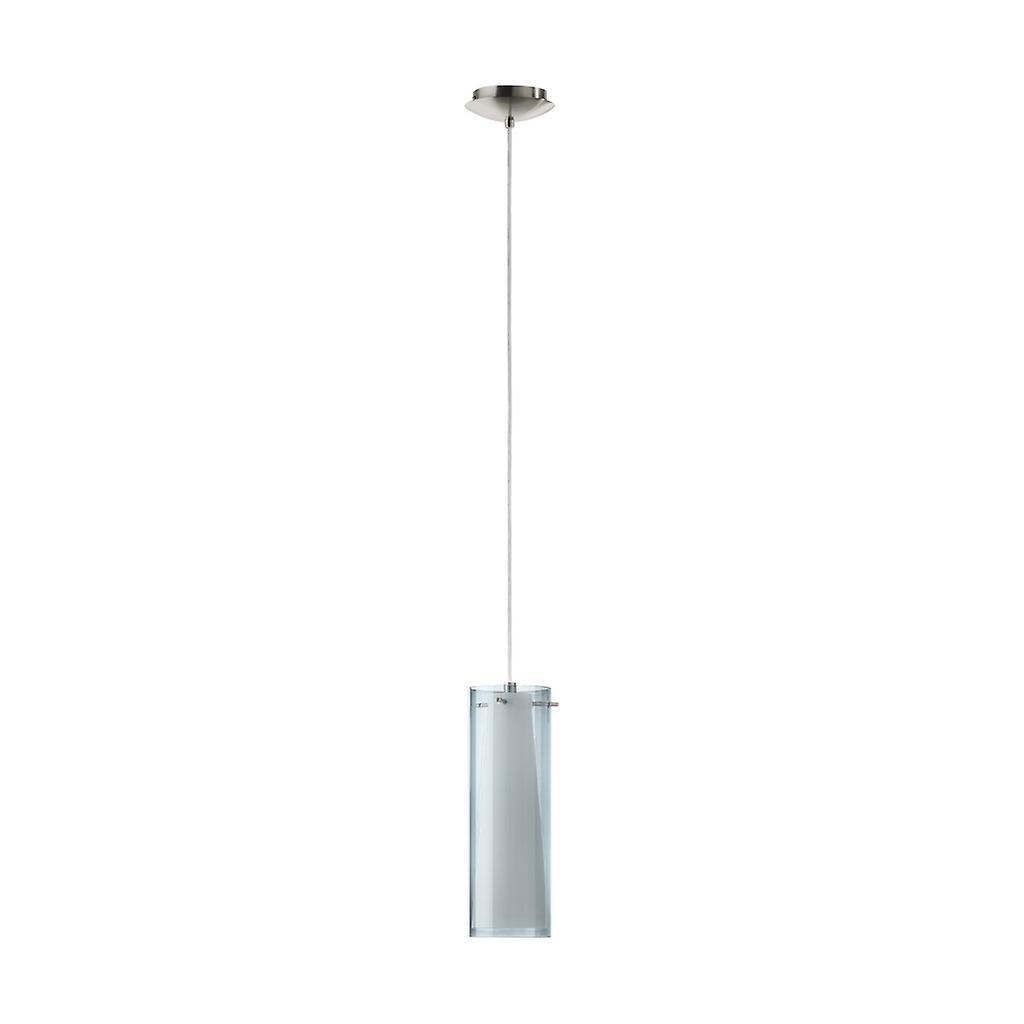 Eglo Lighting Pinto 1 Light Ceiling Pendant Satin Nickel, E27