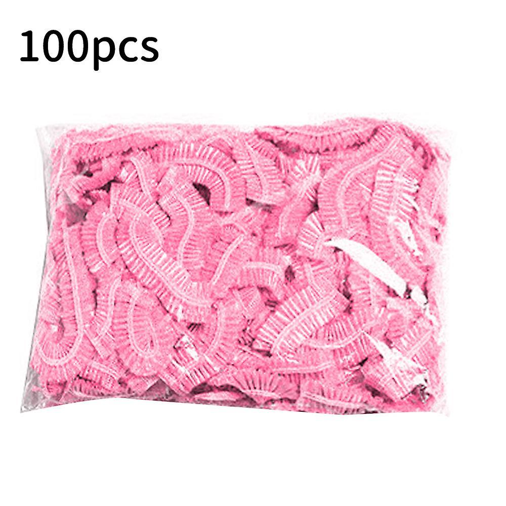 Huamade 100pcs Disposable Plastic Bag Food Cover Wrap Elastic Food Bags Storage Kitchen Organizer Fresh Bag For Fruit Bowls Caps Packing 100PCS6