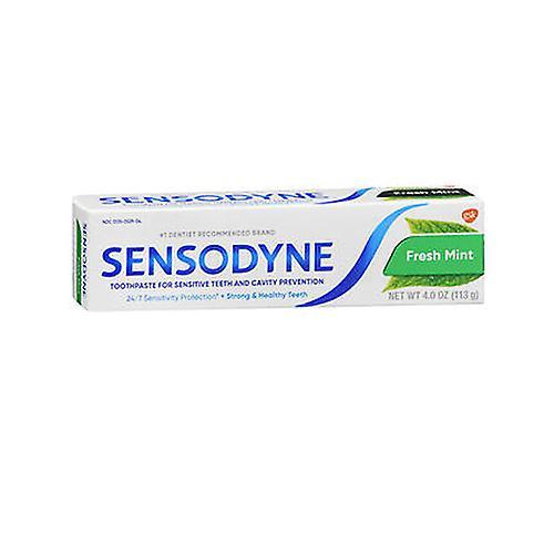 The Honest Company Sensodyne Fluoride Toothpaste, Fresh Mint 4 oz (Pack of 1)