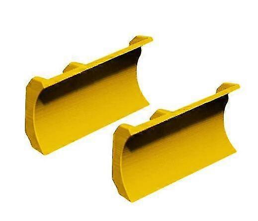 Tinor 1 Pair Snow Plow For Crocs Accessory, Snow Plow Croc Charm Attachment Yellow