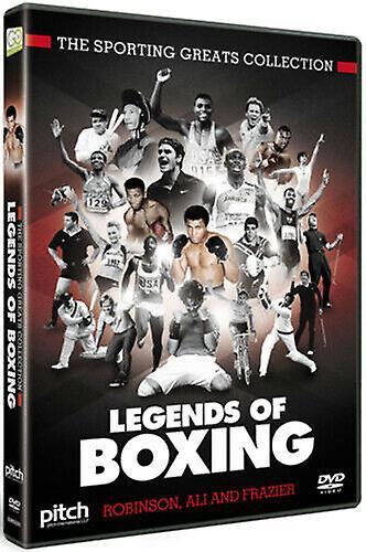 Legends of Boxing Robinson Ali and Frazier DVD (2012) Sugar Ray Robinson cert - Region 2