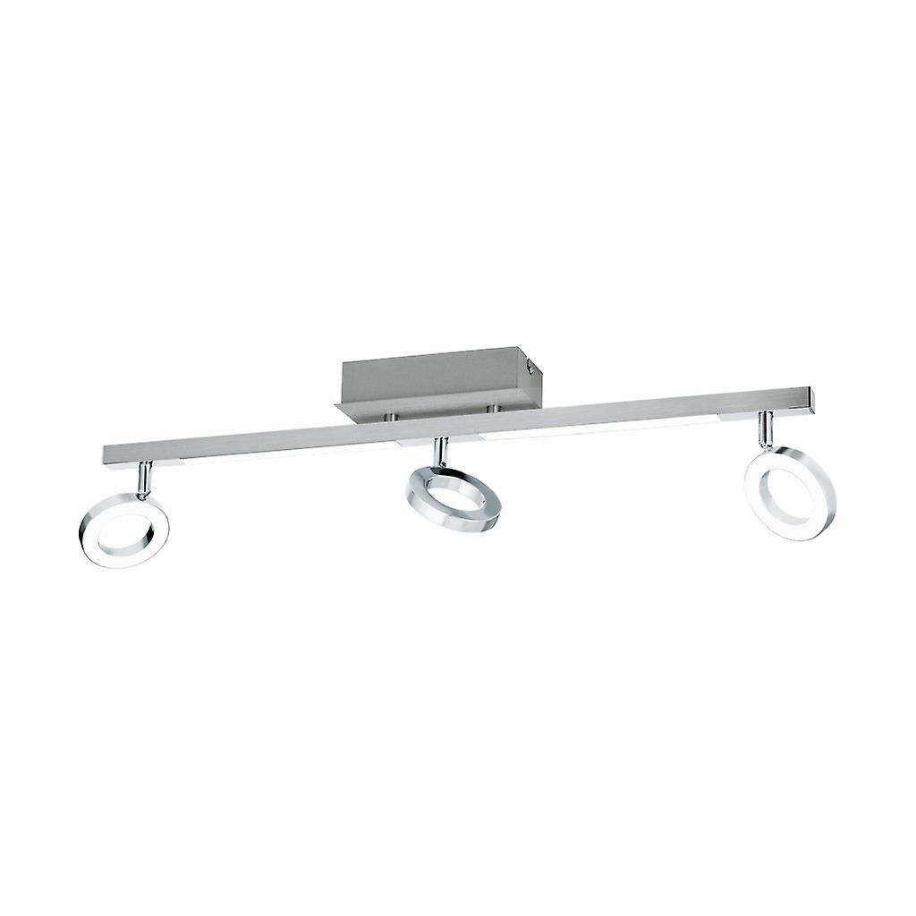 Eglo Lighting Cardillio LED Triple Spotlight Chrome, Aluminium