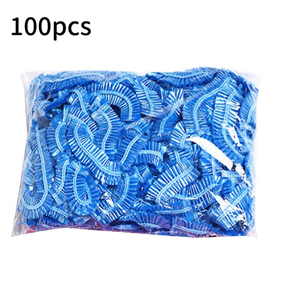 Huamade 100pcs Disposable Plastic Bag Food Cover Wrap Elastic Food Bags Storage Kitchen Organizer Fresh Bag For Fruit Bowls Caps Packing 100PCS3