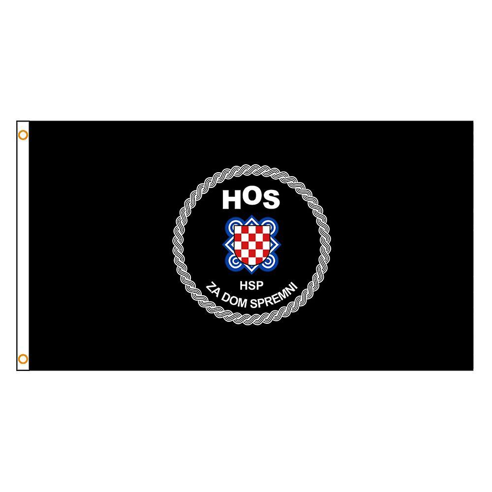 Bicaco 90*150cm Croatian Defence Forces Flag For Decoration 90 x 150cm