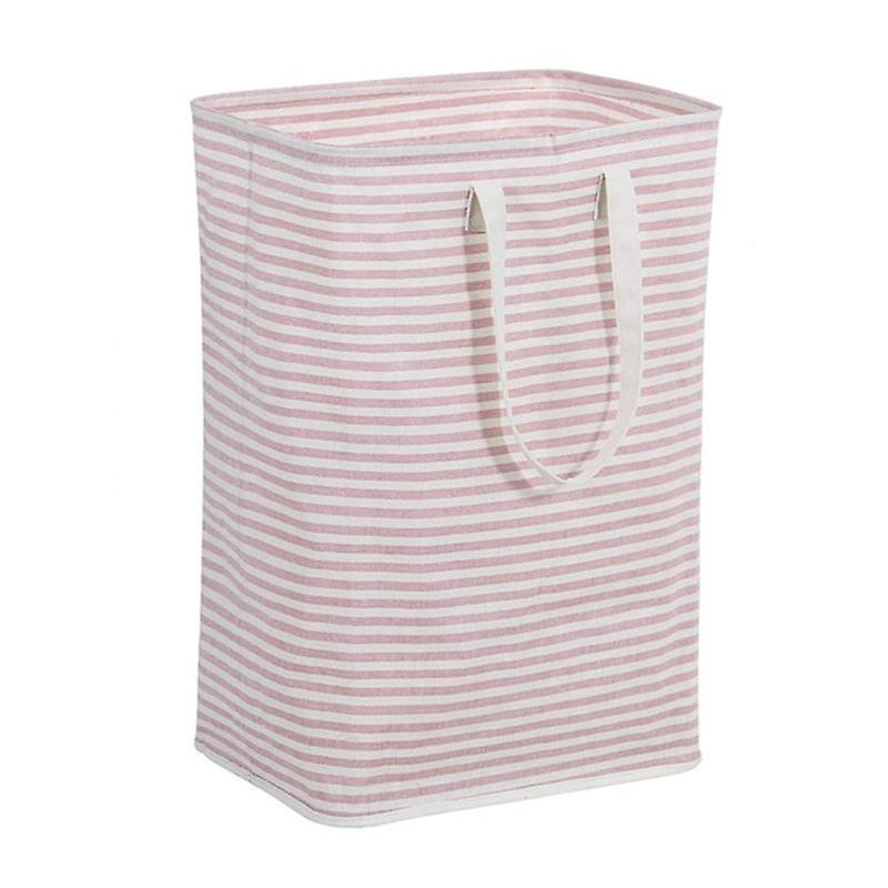 Biplut 72L Laundry Hamper Freestanding Large Capacity with Reinforced Handles Large Storage Clothes Bag for Pink