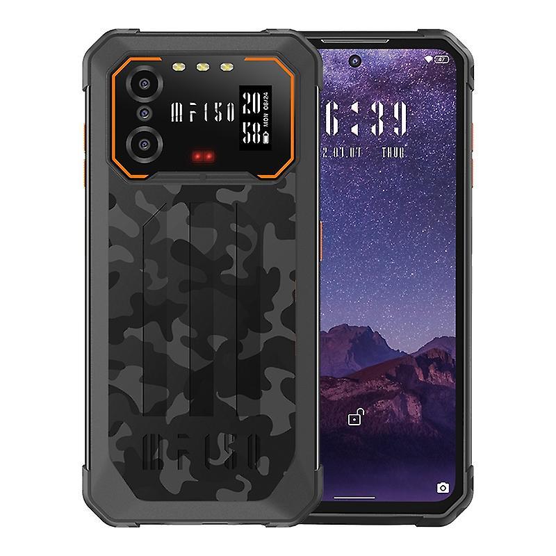 IIIF150 B1 Rugged Phone 6GB 64GB 6.5" FHD+ Display Portable Smartphone Android 12 10000mAh Black