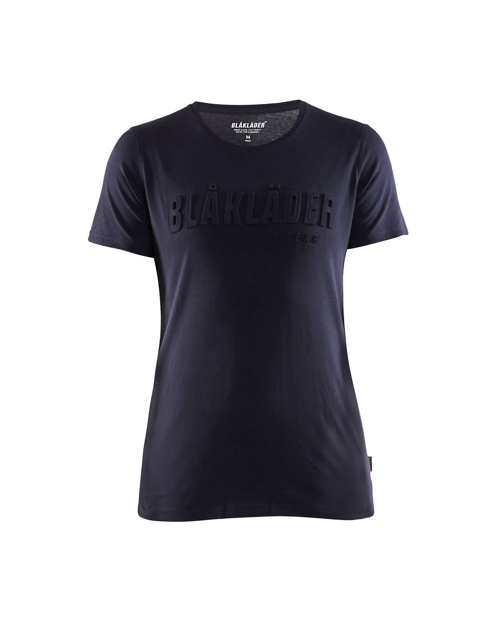 Blaklader 3431 ladies t-shirt 3d - womens (34311042) Dark navy blue Xl