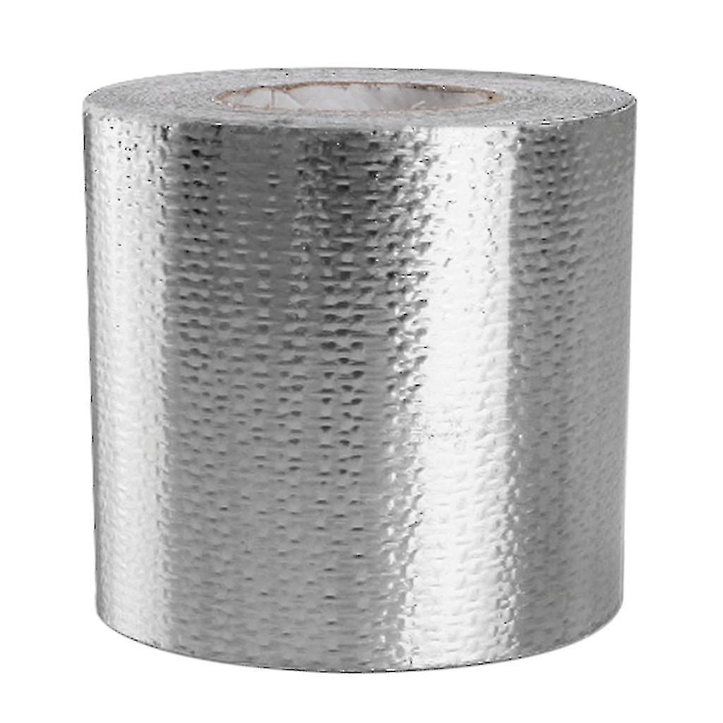 Shun High Temperature Bandage Tape Heat Reflective Adhesive Heat Shielding Tape Silver 10m*5cm