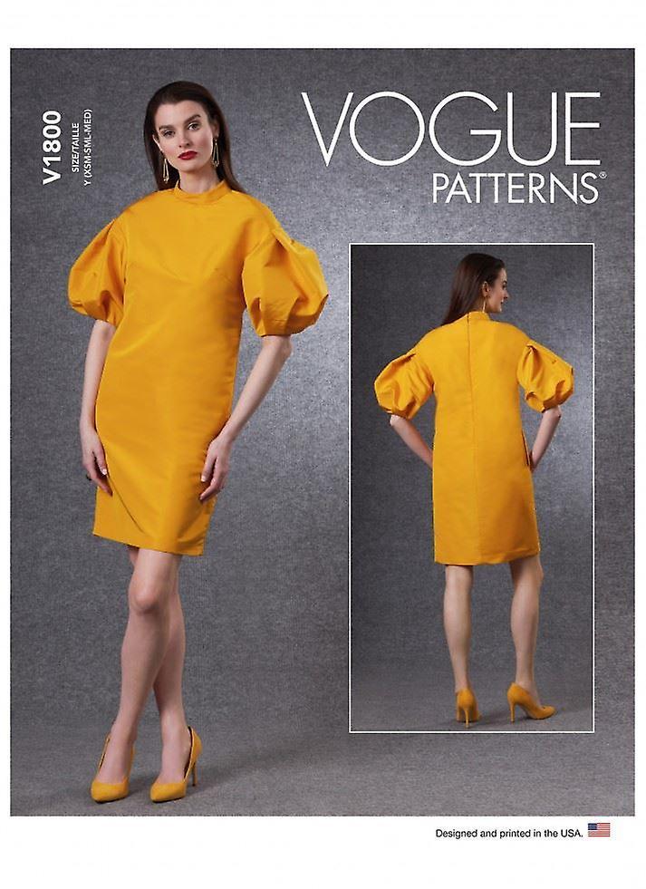 Vogue Paper Sewing Pattern 1800