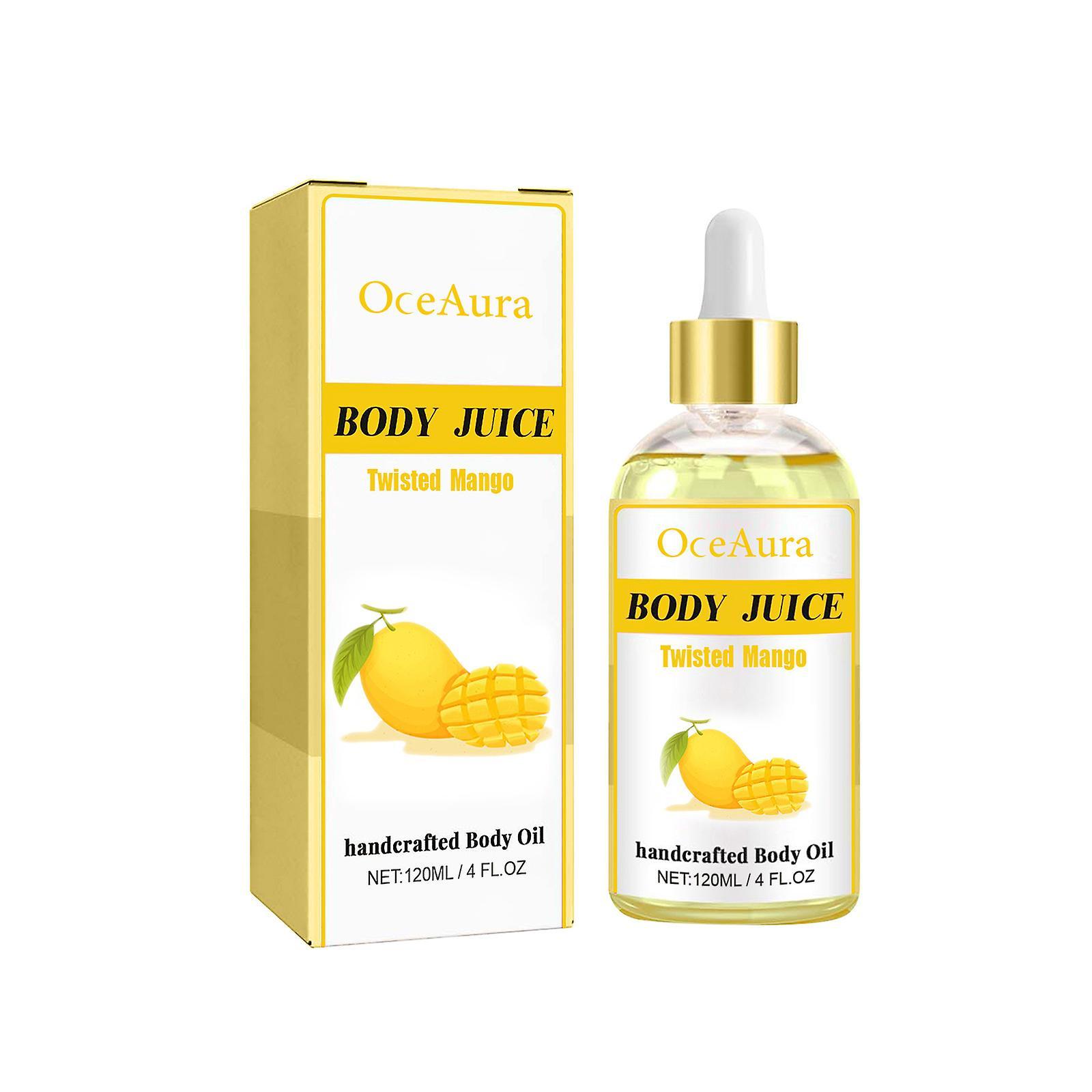 Frusde Body Juice Oil, Body Juice Oil Cinnamon Bun, Peach Body Oil, Cake Body Oil, Body Oil, Moisturizing Body Oil Strawberry Shortcake Twistad Mango