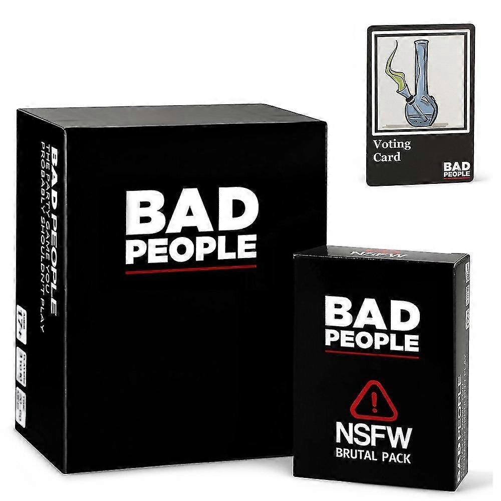 Rhafayre Bad People Cards Game Family Party Basics Edition Adult Gathering Bordspel