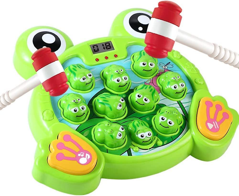 Zxzx Interactive Whack A Frog Game For Boys And Girls 2 3 4 5 6 Years Old, Toddlers Early Developmental Toys, Fun And Learning Gift For Kids(frog)