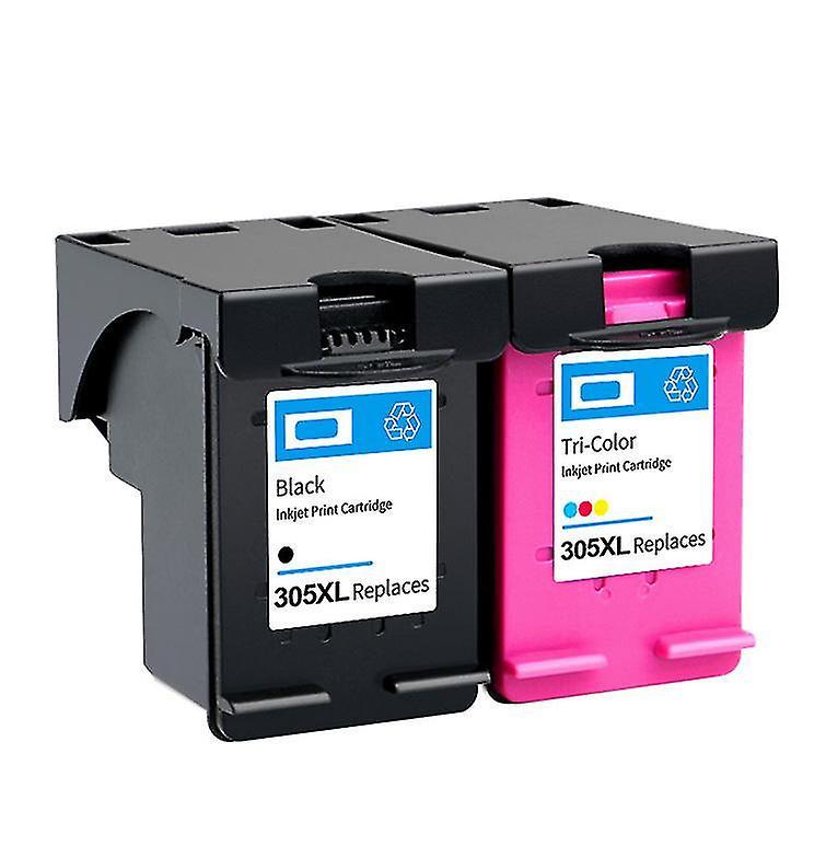 Baron Hp 305xl Instant Ink Box Black & Tri-colour Ink Cartridges 2pcs