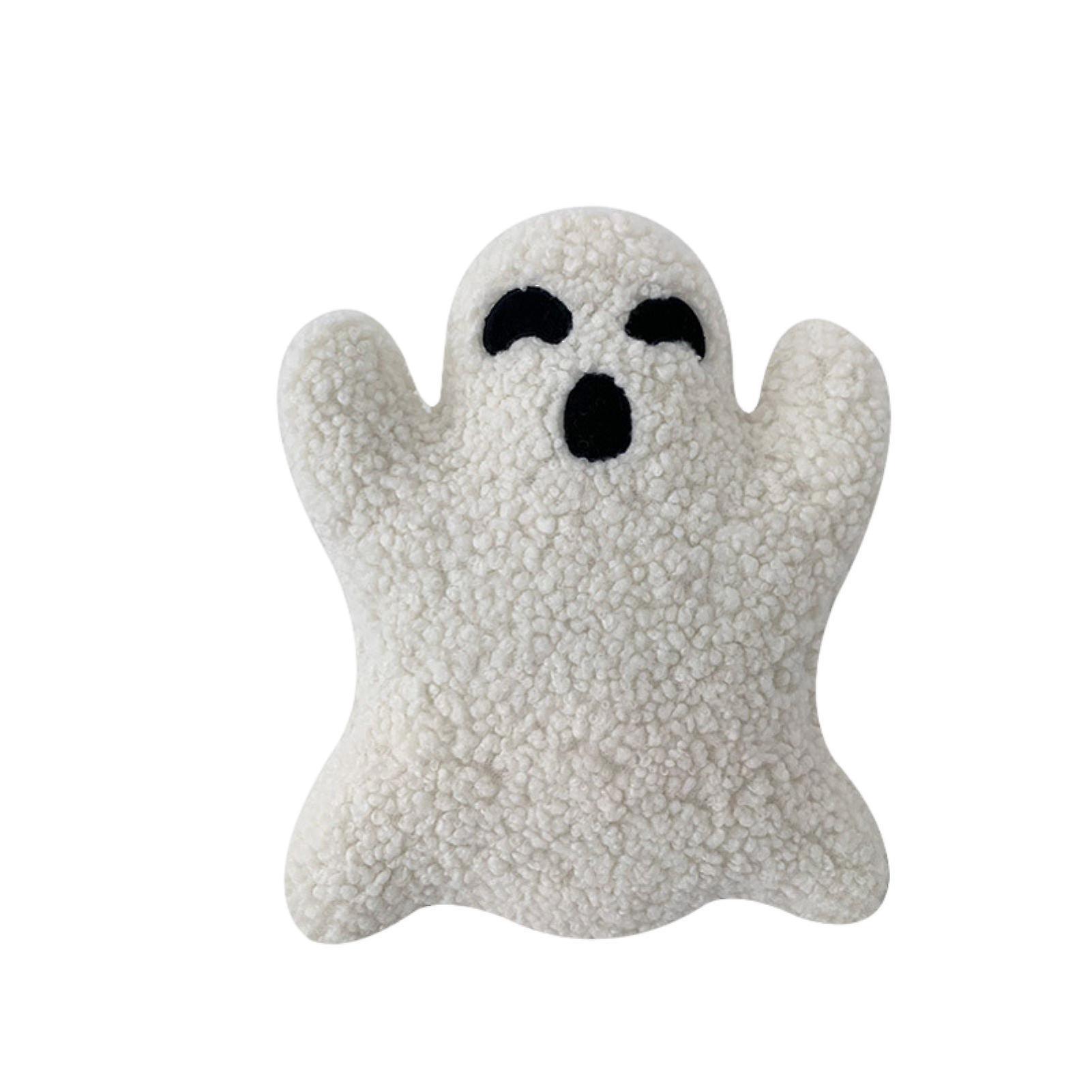 Sinknap Stuffed Toy Adorable Appearance Fully Filled Halloween Cartoon Ghost Plush Toy Decorative Throw Pillow 20cm