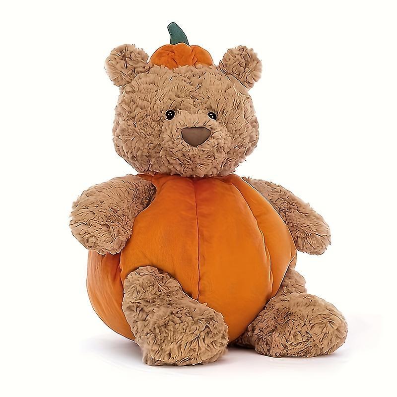 Wfuo Creative Cute Halloween Pumpkin Bear Plush Toy Doll Doll Children