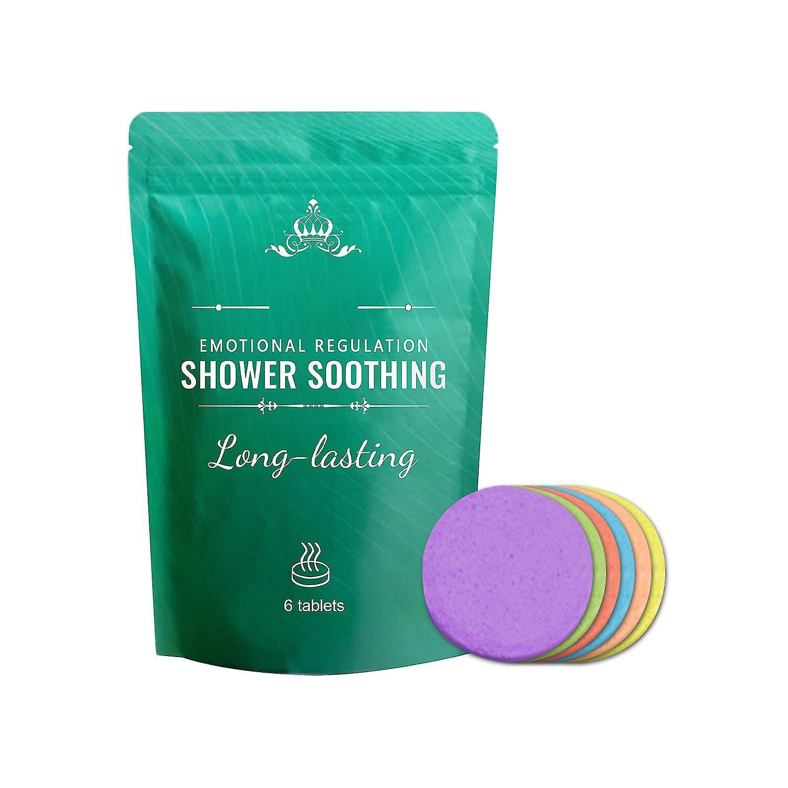 Bnetiza Shower Steamers Aromatherapy, Shower Tablets, Shower Bombs Aromatherapy Shower Tablets For Stress Relief Relax Body 6pcs