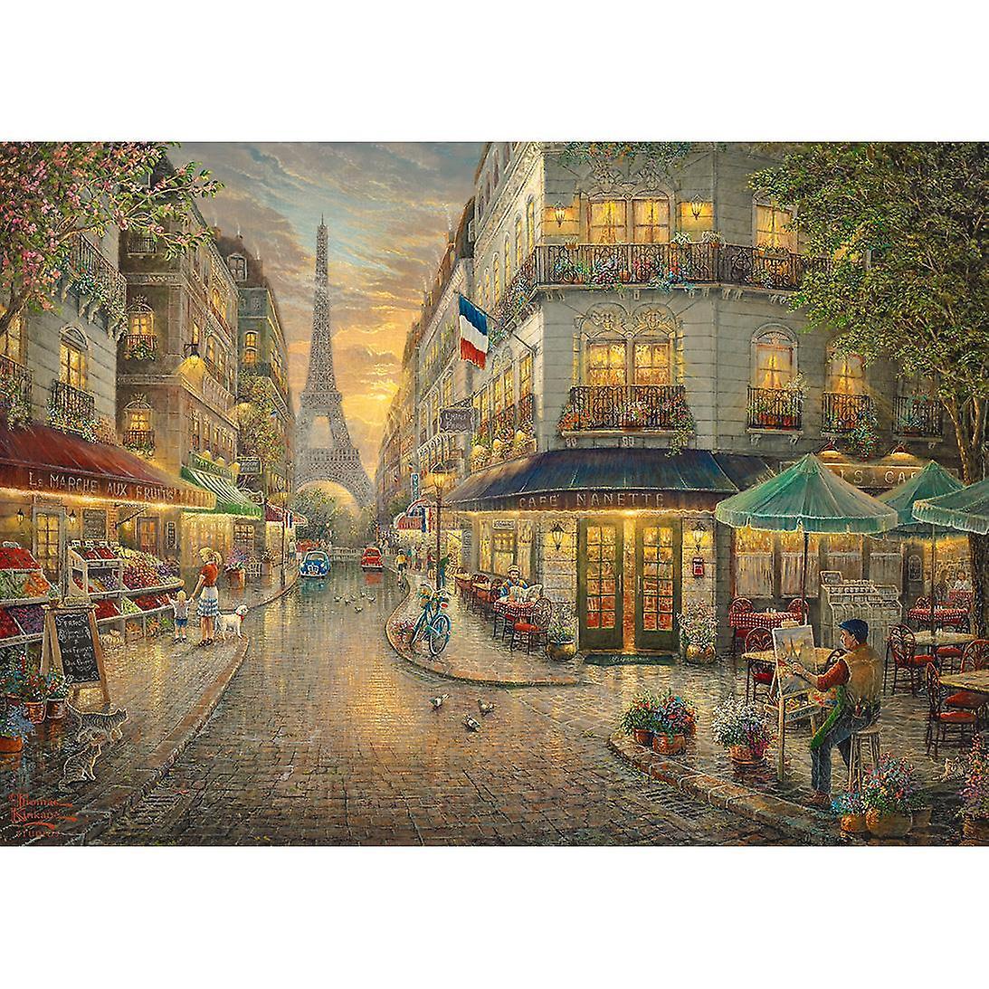 Gibsons Games Gibsons Kinkade Paris Cafe Jigsaw Puzzle (1000 Pieces)