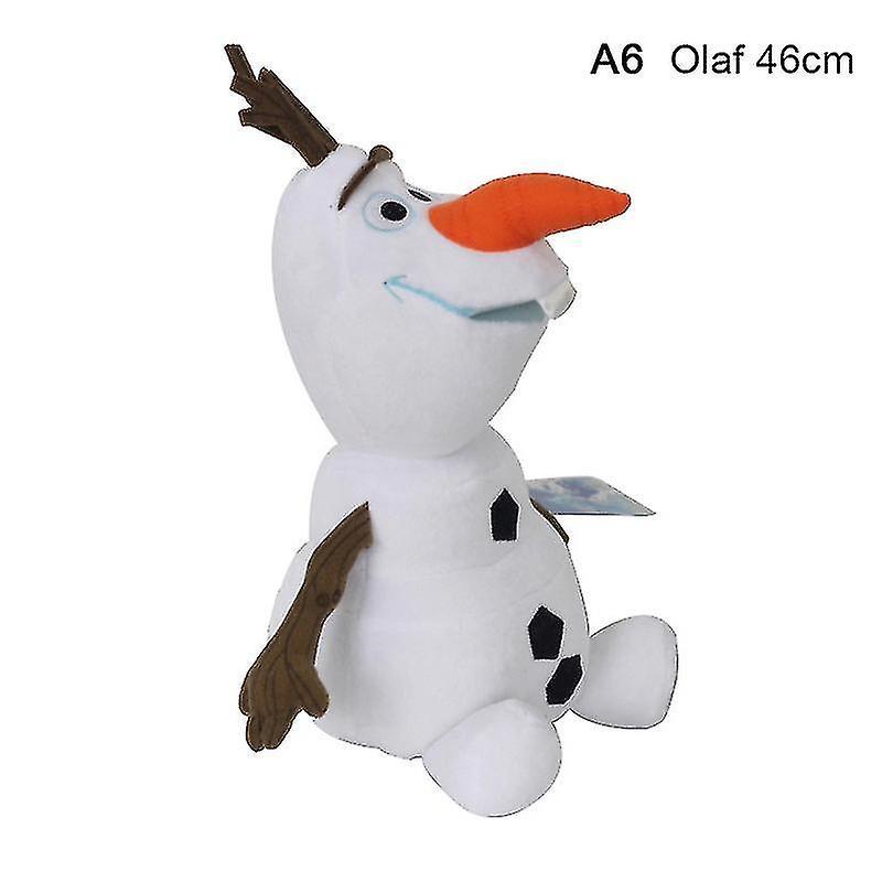 1pc 30/40/46/50cm Frozen Anna Elsa Olaf Dolls Snow Queen Princess Stuffed Plush - ZHENV A6