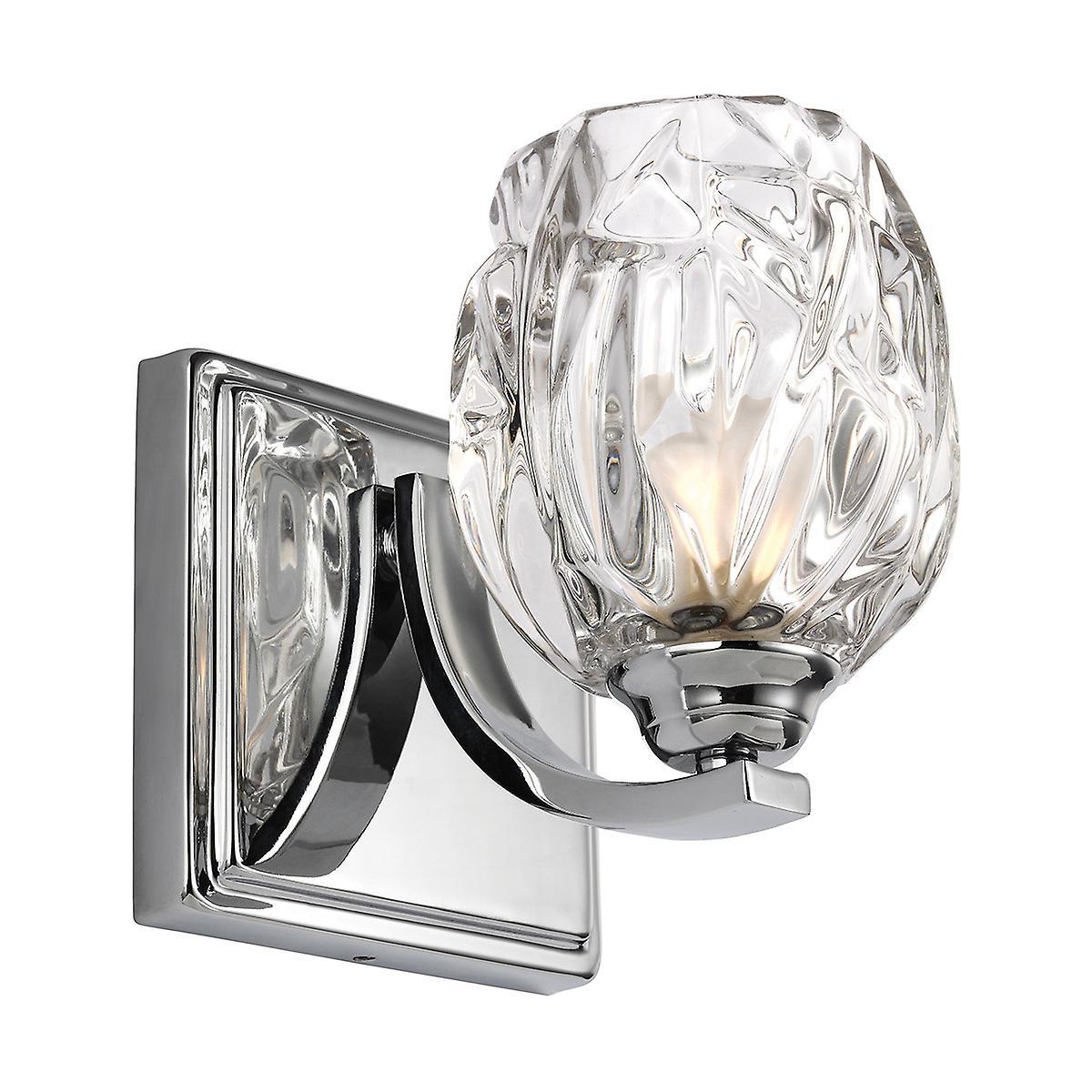 Kalli 1 Light Indoor Wall Light Polished Chrome IP44 G9