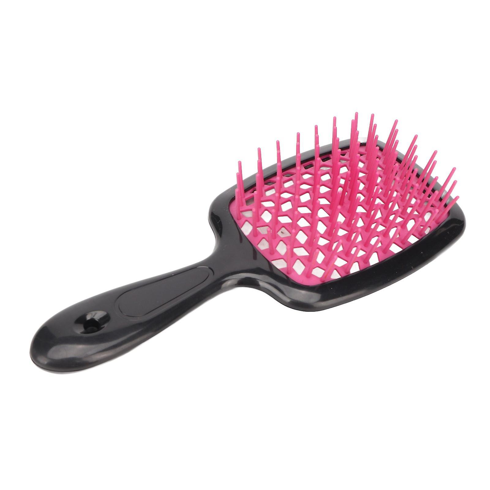 Detangling Hair Brush Professional Vent Hair Brush for Fast Blow Drying - Paddle Detangling Styling Tool for Men and Women (Rose Red)