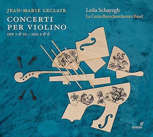 Glossa Leclair / Schayegh - Concerti Per Violino  [COMPACT DISCS] USA import