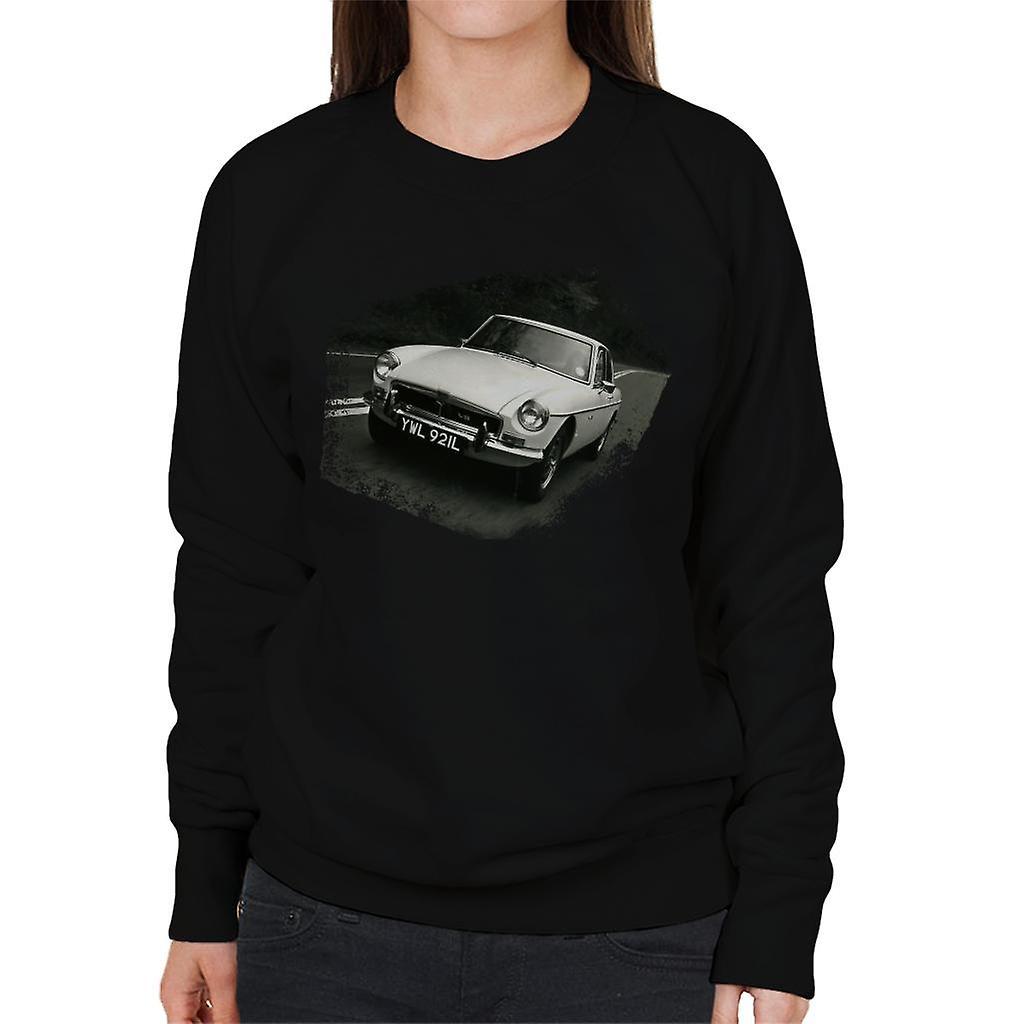 MG On The Road British Motor Heritage Women's Sweatshirt Black X-Large