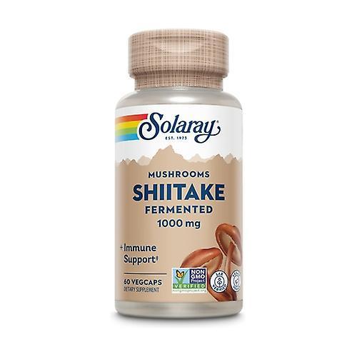 Solaray Fermented Shiitake 60 vegetable capsules of 500mg