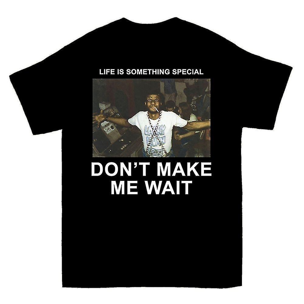 Gildan Larry Levan Don't Make Me Wait Huge T-shirt Black L