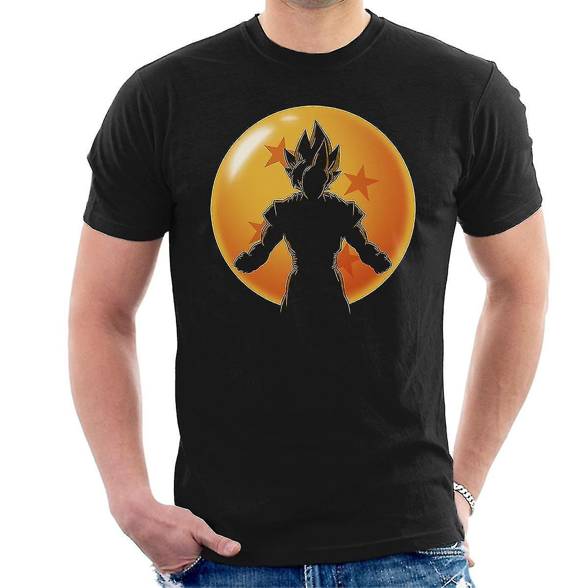 Hcankcan Saiyan Dragon Ball Silhouette Dragon Ball Super Men's T-shirt XL