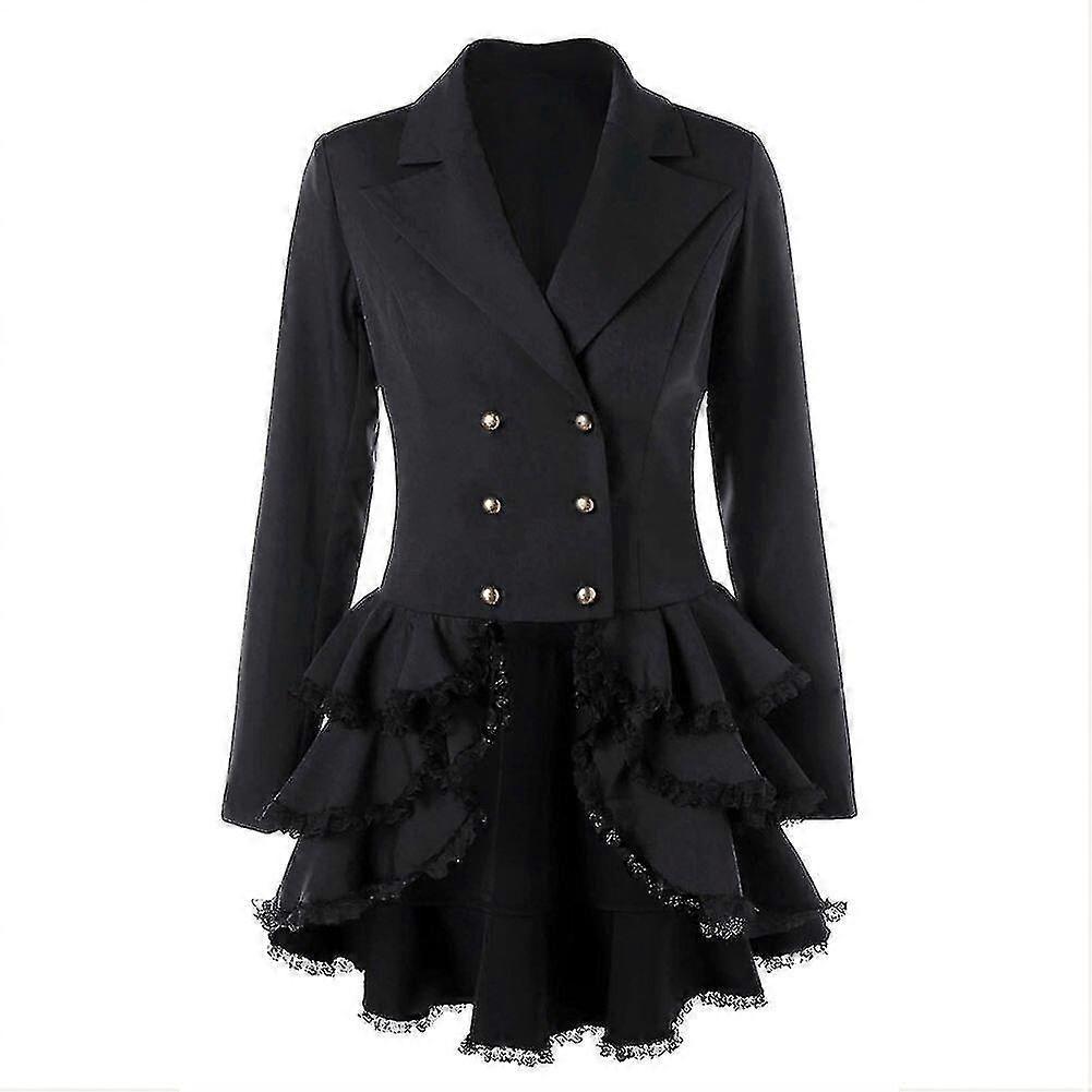 Women Medieval Renaissance S Suit Blazers Breaker Et Coat Suit #YoGu M