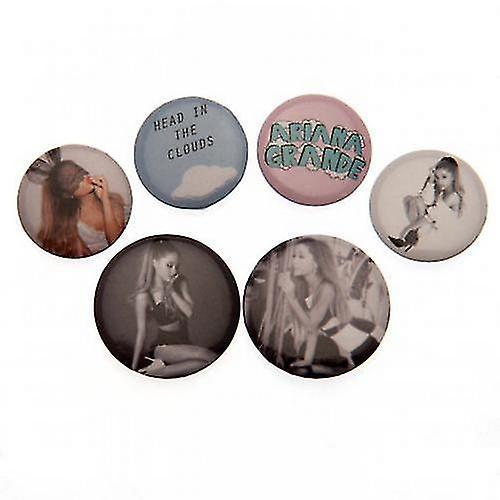 Ariana Grande Badge Set (Pack of 6) Multicoloured One Size