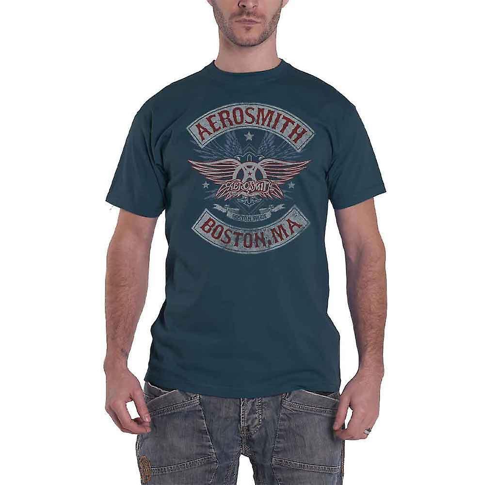 Aerosmith Boston Pride T Shirt Black XL