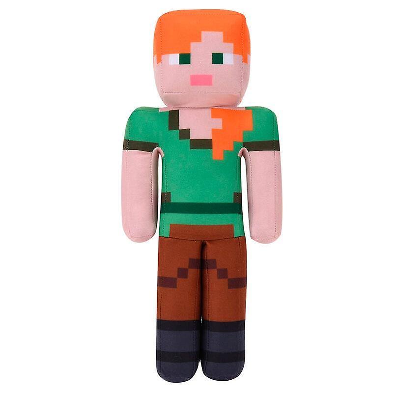 Minecraft Alex Cool Plush Stuffed Stuffed Animals 35cm