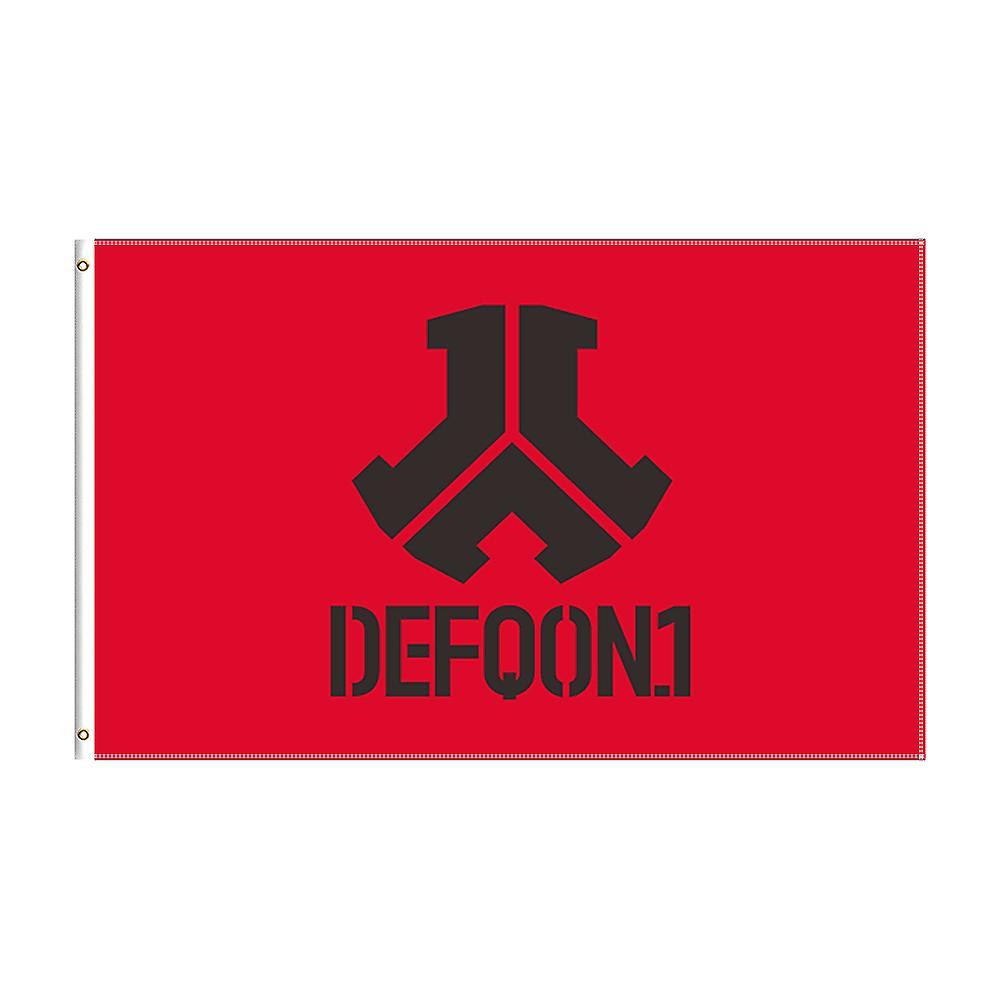 Redkid 3x5 Ft Defqon 1 Flag Polyester Printed Pop Game Banner For Decor 120x180cm C-900