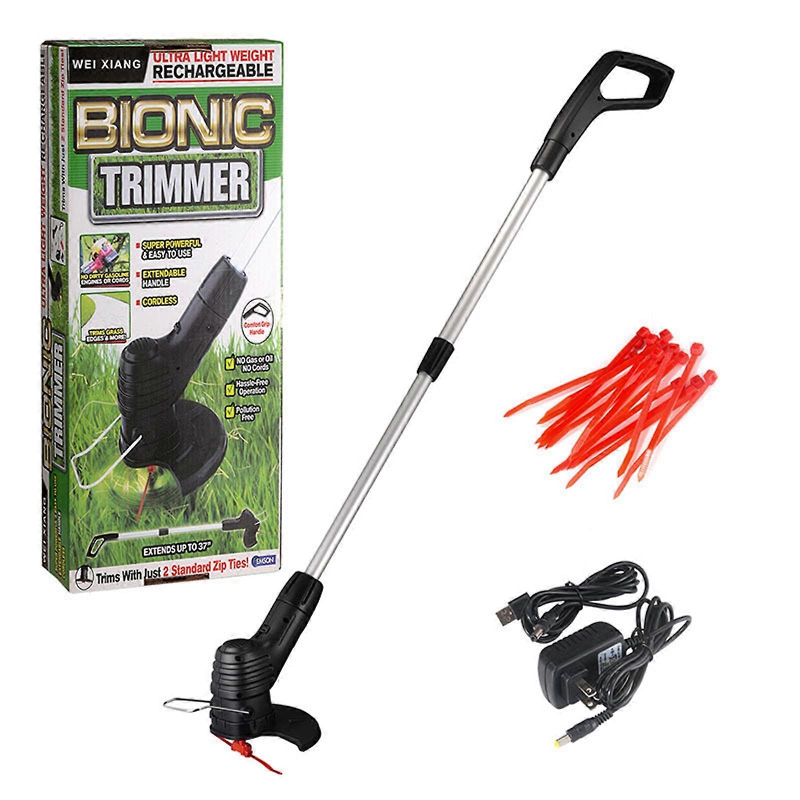 Unbrand Electric Mini Garden Grass Trimmer Portable Cordless Lawn MowerYard Weed Cutter NEW