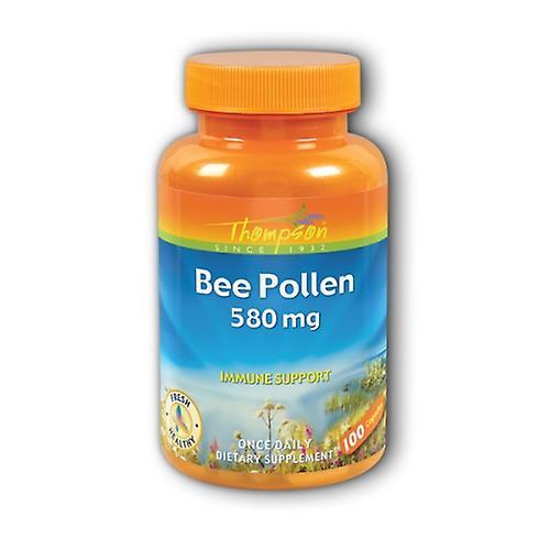 Thompson Bee Pollen, 580 MG, 100 Tabs (Pack of 1)